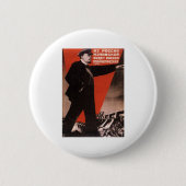 Sovjet Ronde Button 5,7 Cm (Voorkant)