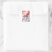 Sovjet Ronde Sticker (Tas)