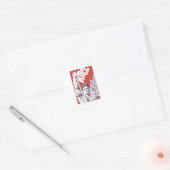 Sovjet Ronde Sticker (Envelop)