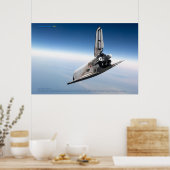 Sovjet-ruimte-icoon: Buran terugkeer Poster (Keuken)
