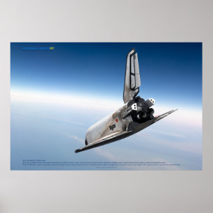 Sovjet-ruimte-icoon: Buran terugkeer Poster