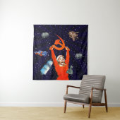 Sovjet-ruimtekunst Wandkleed (In situ)