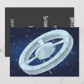 Sovjet-ruimtestation Kaart (Voorkant / Achterkant)