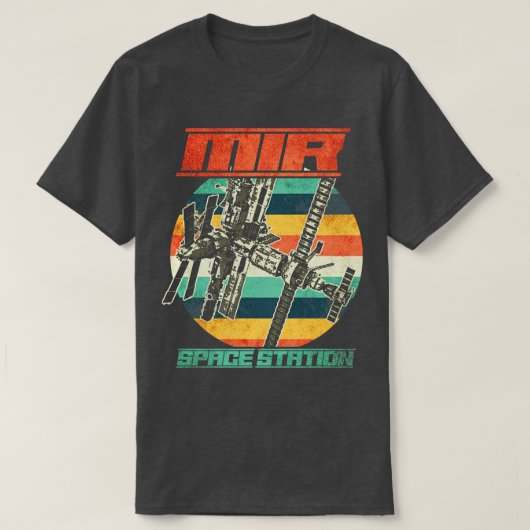 Sovjet-ruimtestation MIR 2 T-shirt (Design voorkant)
