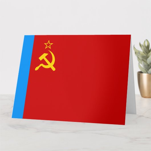 Sovjet-Rusland Vlag, Sovjet-Unie, CCCP, Communisme Kaart (Kleine Plant)