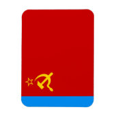 Sovjet-Rusland Vlag, USSR, CCCP, Communisme, Lenin Magneet (Verticaal)