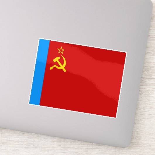 Sovjet-Rusland Vlag, USSR, CCCP, Communisme, Lenin Sticker (Detail)