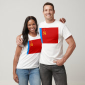 Sovjet-Rusland Vlag, USSR, CCCP, Communisme, Lenin T-shirt (Unisex)