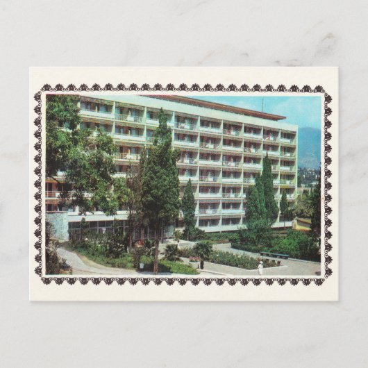 Sovjet-Sanatorium Yalta (1978) Briefkaart (Voorkant)