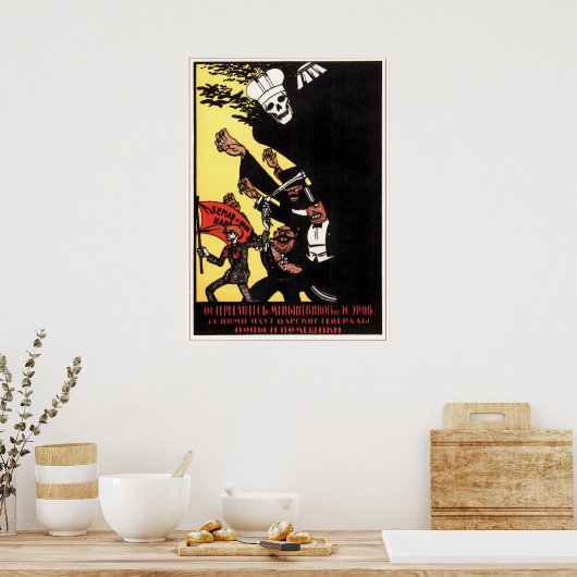 Sovjet-Sovjet-Poster Propaganda Poster (Keuken)