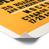 Sovjet sportposter handbal poster (Hoek)