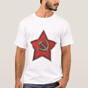 Sovjet Star Hammer en Sickle Communist T-shirt