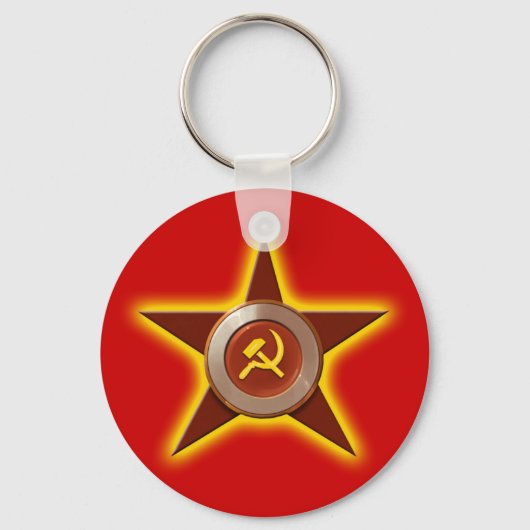 Sovjet Star-sleutelhanger Sleutelhanger (Voorkant)
