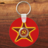 Sovjet Star-sleutelhanger Sleutelhanger (Voorkant)