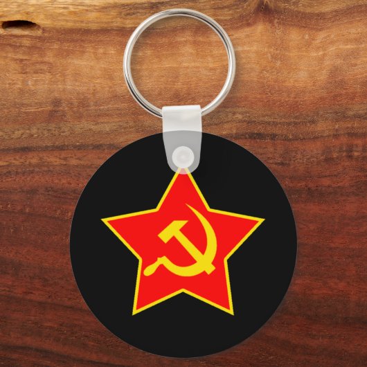 Sovjet Star-Sleutelhanger Sleutelhanger (Voorkant)