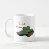 Sovjet T-34 Tank Koffiemok (Links)