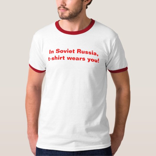 Sovjet-T-shirt T-shirt (Voorkant)