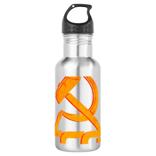 Sovjet-Unie CCCP USSR communisme Hammer Sickle Sym Waterfles (Voorkant)