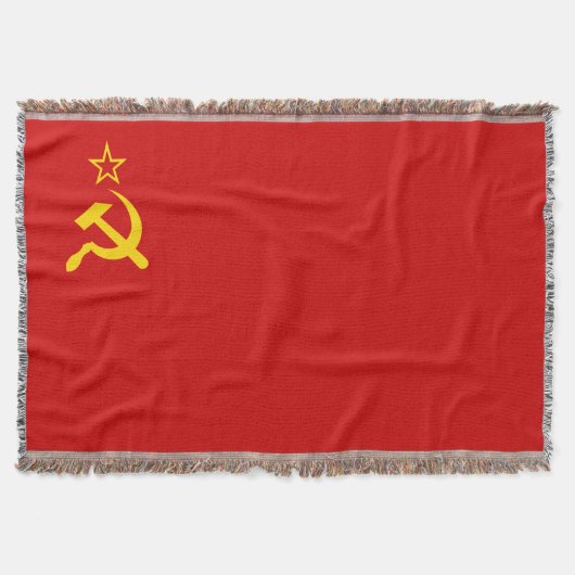 Sovjet-Unie Communistische Sikkel en Hammer Deken (Voorkant)