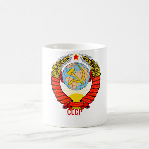 Sovjet-Unie Embleem met CCCP Koffiemok