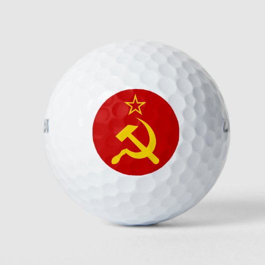 Sovjet-Unie Golfballen (Voorkant)