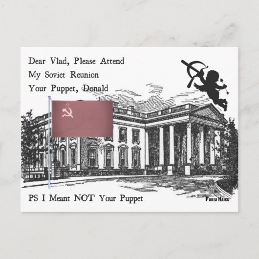 Sovjet-Unie Haiku Briefkaart (Voorkant)