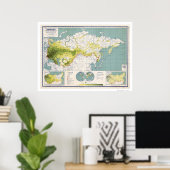 Sovjet-Unie - kaart 1926 Poster (Thuiskantoor)