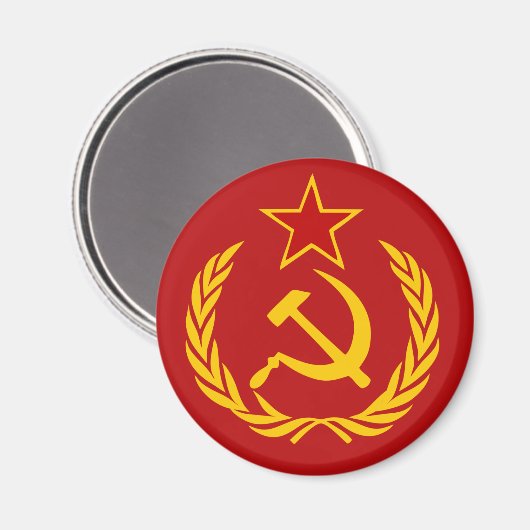 Sovjet-Unie Magneet (Voorkant / Achterkant)