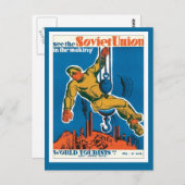 Sovjet-Unie Rusland Briefkaart (Voorkant / Achterkant)