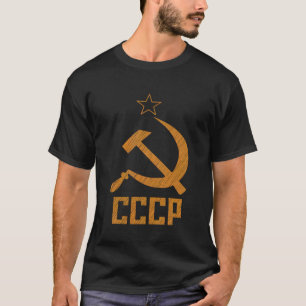 Sovjet - unie USSR CCCP Hammer en Sickle T-shirt