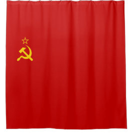 Sovjet-Unie (USSR) (communistische hamer en sikkel Douchegordijn