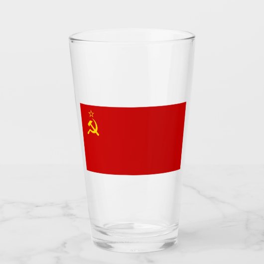 Sovjet-Unie (USSR) (Communistische Hamer en Sikkel Glas (Voorkant)
