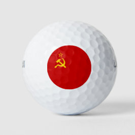 Sovjet-Unie (USSR) (communistische hamer en sikkel Golfballen