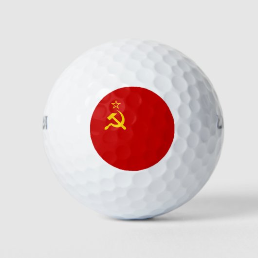 Sovjet-Unie (USSR) (communistische hamer en sikkel Golfballen (Voorkant)