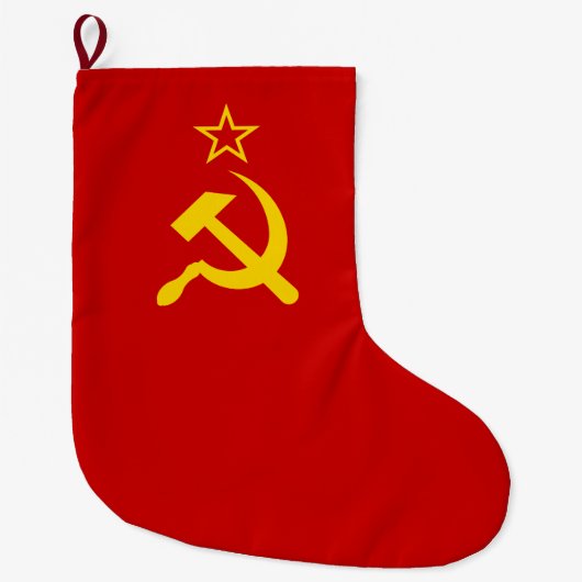 Sovjet-Unie (USSR) (communistische hamer en sikkel Grote Kerstsok (Voorkant)