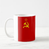 Sovjet-Unie (USSR) (communistische hamer en sikkel Koffiemok (Links)