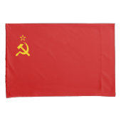 Sovjet-Unie (USSR) (communistische hamer en sikkel Kussensloop (Voorkant-Rechts)