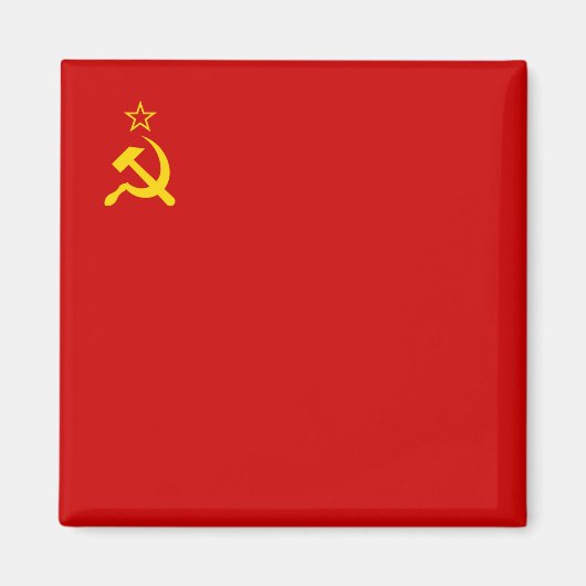 Sovjet-Unie (USSR) (communistische hamer en sikkel Magneet (Voorkant)