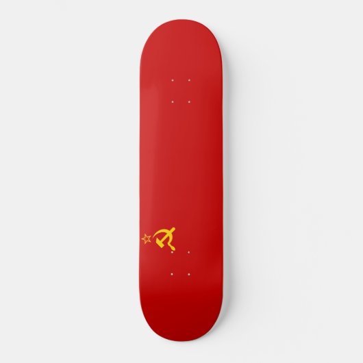 Sovjet-Unie (USSR) (communistische hamer en sikkel Persoonlijk Skateboard (Voorkant)