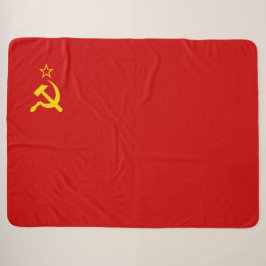 Sovjet-Unie (USSR) (communistische hamer en sikkel Sherpa Deken