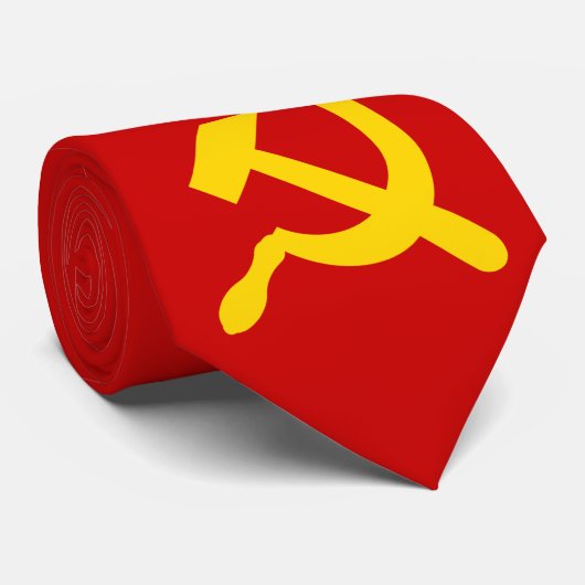 Sovjet-Unie (USSR) (communistische hamer en sikkel Stropdas (Opgerold)