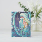  Sovjet-Unie (USSR) Nieuwjaar Feestdagenkaart (Staand voorkant)