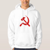 Sovjet-Unie Vlag Communistisch Sikkel en Hammer Hoodie (Voorkant)