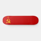 Sovjet-Unie Vlag Communistisch Sikkel en Hammer Persoonlijk Skateboard (Horizontaal)