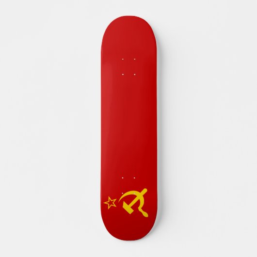 Sovjet-Unie Vlag Communistisch Sikkel en Hammer Persoonlijk Skateboard (Voorkant)