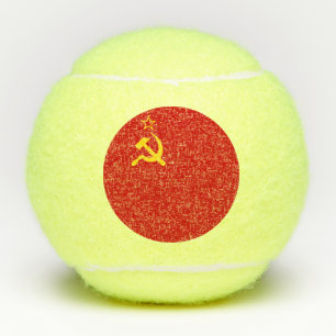 Sovjet-Unie Vlag Communistisch Sikkel en Hammer Tennisballen