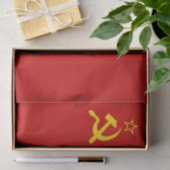 Sovjet-Unie Vlag Communistisch Sikkel en Hammer Tissuepapier (Geschenk)