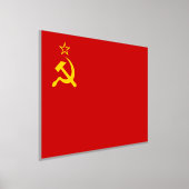 Sovjet-Unie Vlag, Sovjet-Unie, CCCP, Communisme, L Folie Afdrukken (Laagn)