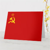 Sovjet-Unie Vlag, Sovjet-Unie, CCCP, Communisme, L Kaart (Gele Bloem)