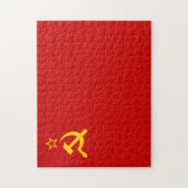 Sovjet-Unie vlag, USSR, CCCP, Communisme, Lenin Legpuzzel (Verticaal)